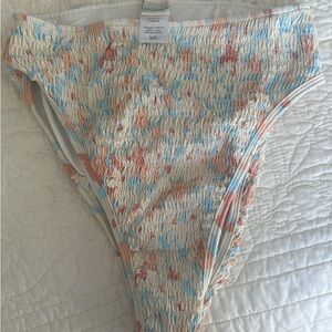 NWOT L space high waisted swim bottoms